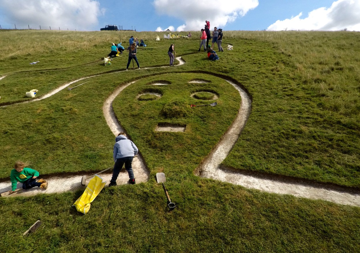 Obr z Cerne Abbas